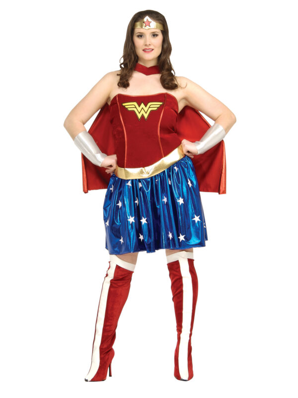 Wonder Woman Costume Plus Size - Womens