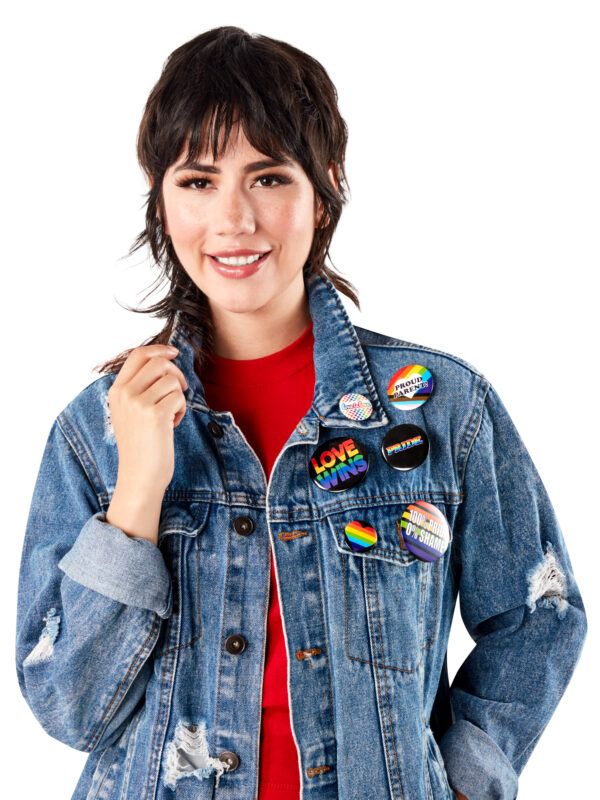 Pride - Pack of 24 Rainbow Badges - Image 3