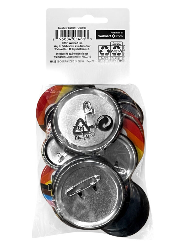 Pride - Pack of 24 Rainbow Badges - Image 5