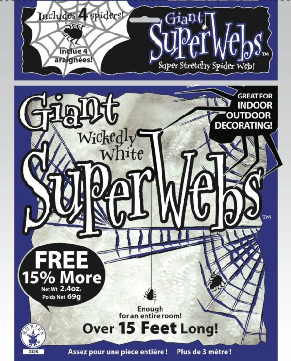 Spider Webbing - White