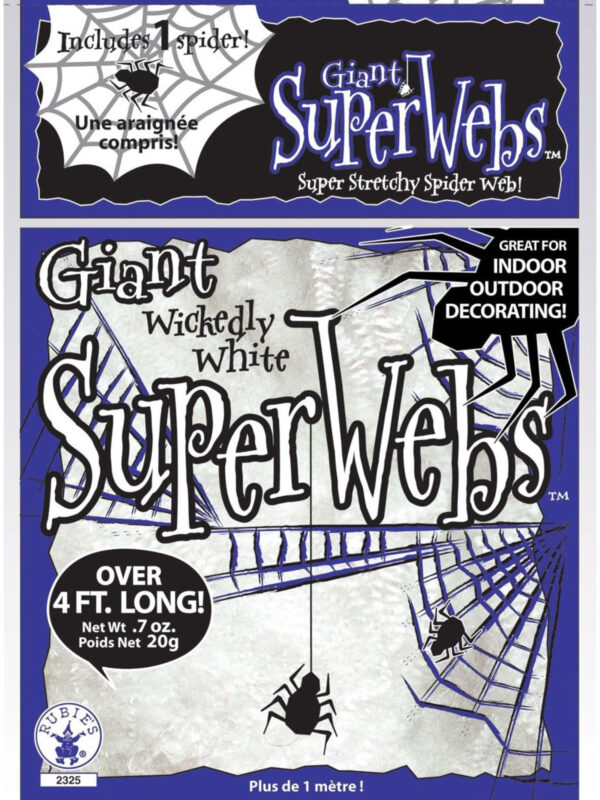 Spider Webbing - White