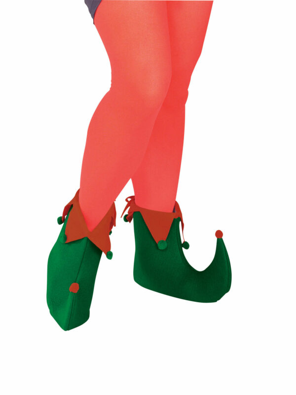 Elf Shoes - Green/Red
