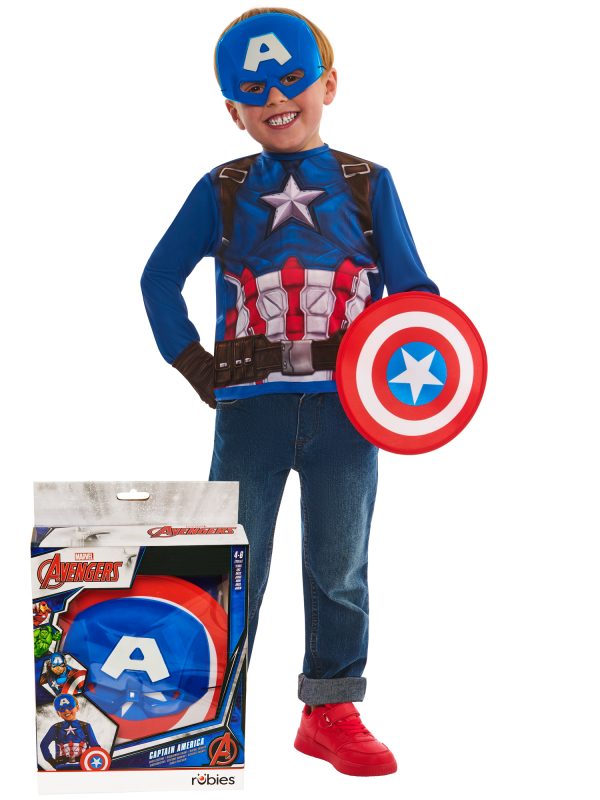 Captain America Dress Up Gift Set