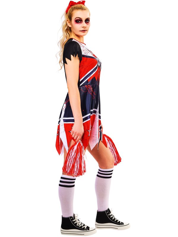 Zombie Cheerleader Adult - Image 3