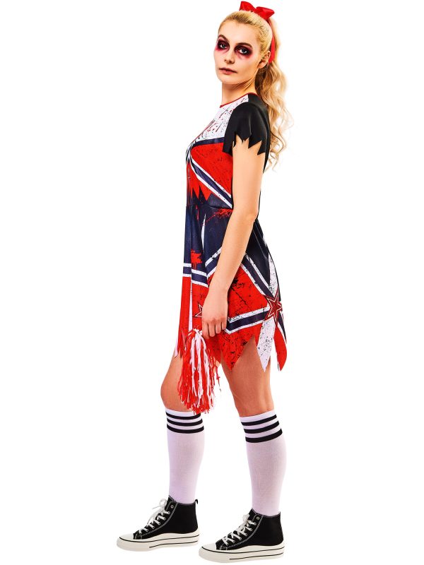 Zombie Cheerleader Adult - Image 4