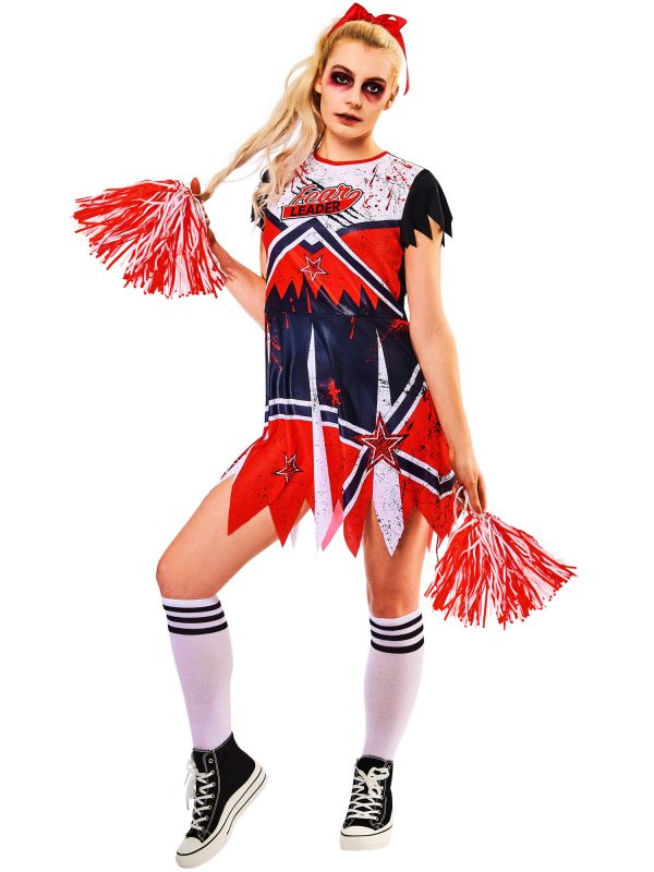 Zombie Cheerleader Adult - Image 5